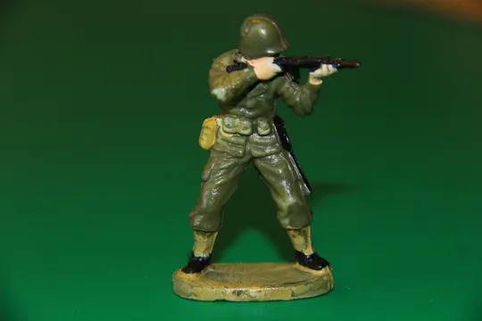 СТРІЛОК ПІХОТИНЕЦЬ АМЕРИКАНЕЦЬ солдат польша ПОЛЬЩА  54мм РІДКІСНА ФІГУРКА Ціна