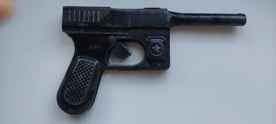 2 детских пистолетика СССР+ пистоны. старая цена, мечта мальчиков 70-х годов TH388 Продаж