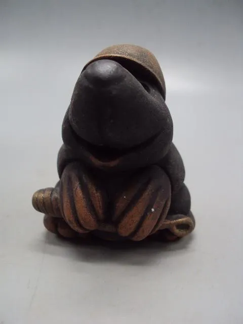 Фигура керамика статуэтка Европа крот шахтер в каске кротик высота 8,2 см №14183 Де купити