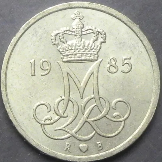 10 оре 1985 Данія Ціна