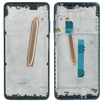 фото, Рамка дисплея Xiaomi Poco X3 / Xiaomi Poco X3 Pro / Xiaomi Poco X3 NFC Blue