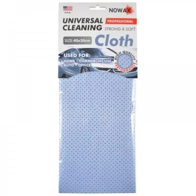 Автомобильная салфетка NOWAX 40х30 см, синяя (NX62432) Ціна