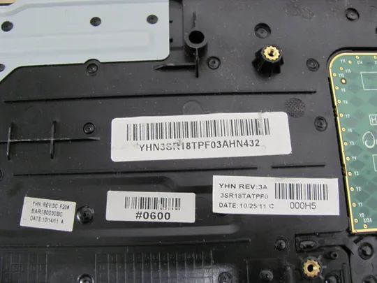 437-11 Кришка панель палмрест тачпад 646563-001 EAR180030B0 для   HP Pavilion G7-1000  оригінал З аукціону