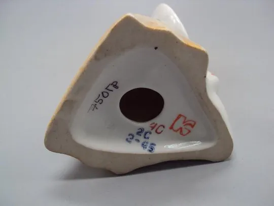 Фигура фарфор статуэтка Киев капитанская дочка с портфелем Буду как папа высота 12 см №14077 Недорого