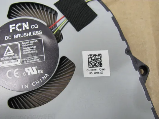 749-32 Вентилятор (кулер, FAN) 0RFF51 0H2CMC для Dell Inspiron/Vostro 15 3510 3511 3515 3520 3521 3525 оригінал Продаж