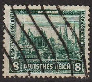 фото, 1930 - Німеччина - Архітектура - Аахен 8 Mi.450 _2,50 €