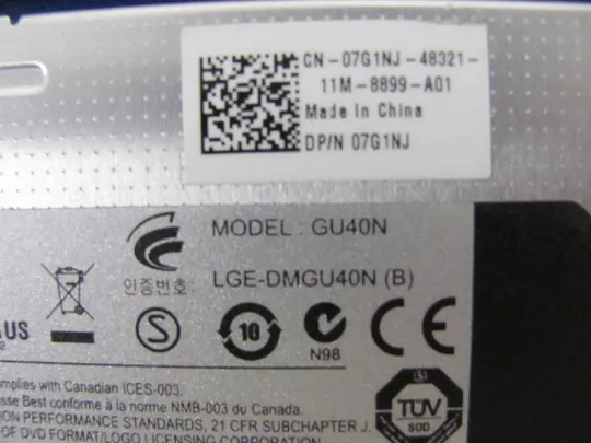 Купити №262-1 DVD-привод 07G1NJ 060HJW 0RWDMD для DELL E6400 E6500 E6410 E6510 оригінал