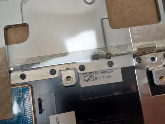 номер1077-4 Кришка панель палмрест та тачпад 4YFH9KPJT10  EAFH9023010 для  Fujitsu Lifebook A659 A557 A357 корпус топкейс Верхня панель палмрест cover-C оригінал Інструкція