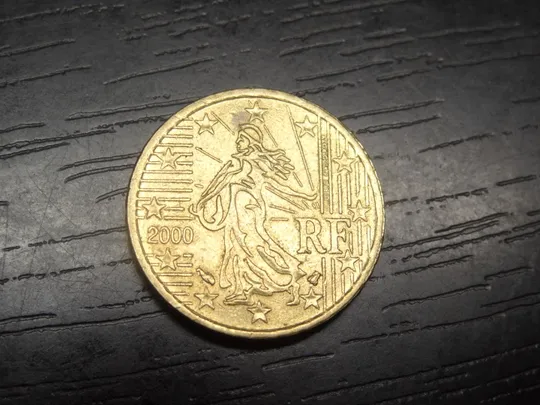 10 євроцентів Франція 2000 Ціна
