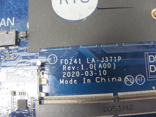 822-13 материська плата FDZ41 LA-J371P SRGKX i5-10310U для Dell Latitude 5410 оригінал в Україні