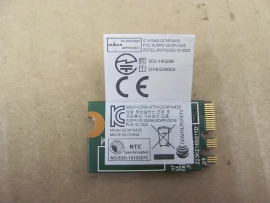 740-13 WI-FI модуль  ANATEL 0784-15-6534 для Acer Aspire 3 A315-31 A315-41 A315-51 A315-52  оригінал З аукціону