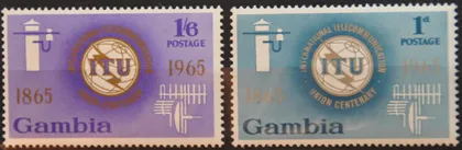 фото, Гамбия Космос UIT ITU 1965