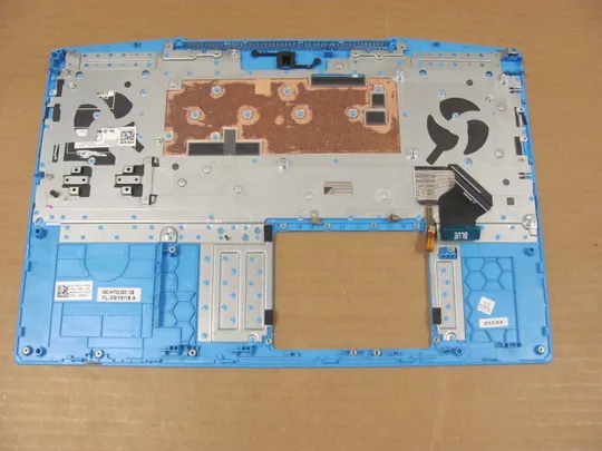 Купити 844-3 Кришка панель палмрест 0P0NG7 460.0H703.0001 з клавіатурою 0D6D4C для Dell G3 15 3590 оригінал