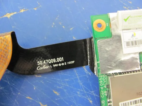 №238-18 Audio, USB, Lan, Card Reader, Wi FI плата 48.4CV08.031 для Lenovo X201 оригінал Продаж