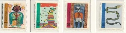 фото, ФРГ Детский рисунок 1971