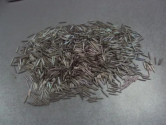 Шпилька пружинная палочка штифт для часов 9 мм (общий размер 12,5 мм) лот 2190 шт №10097 Ціна