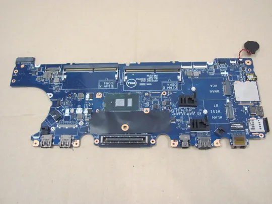 594-4  материнська плата РОБОЧА AAZ60 LA-C461P SR2F1 i7-6600U  для Dell Latitude E7470  7470 оригінал Ціна