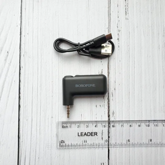AUX модулятор Borofone BC35 Bluetooth ресивер / Receiver Чорний Де купити