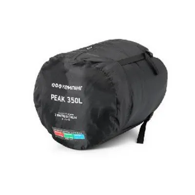 Спальный мешок Кемпінг Peak 350L с капюшоном (4823082715565) Недорого