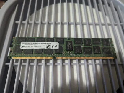 фото, Micron 16GB DDR3 ECC REG 1600MHz серверна оперативна пам'ять, підійде для X79 та деяких X99 Intel Xeon v2 v3 v4