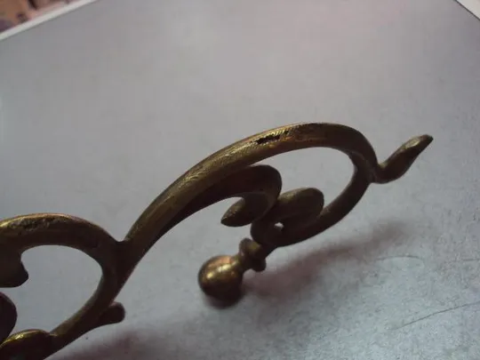 Деталь фрагмент запчасть от люстры лампы бронза длина 28 см №11589 Інтернет-аукціон