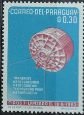 фото, Парагвай Космос 1964