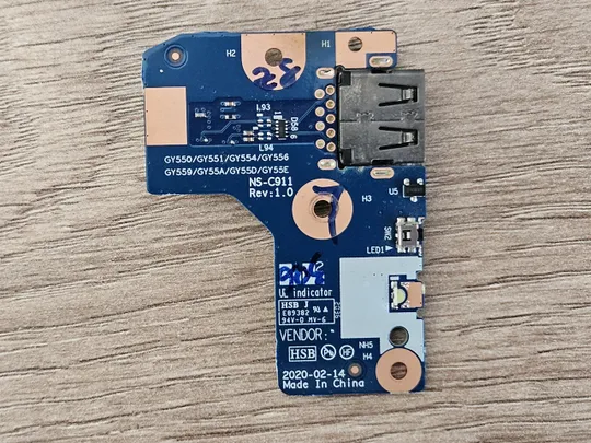 Плата USB Lenovo 15IMH05H NS-C911 Ціна