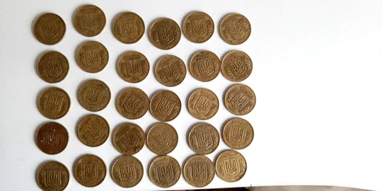 Монеты 25 копеек 1992 и 1994 года Недорого