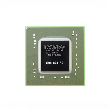 фото, Мікросхема NVIDIA G86-631-A2 (DC 2012) GeForce 8400M GS відеочіп для ноутбука