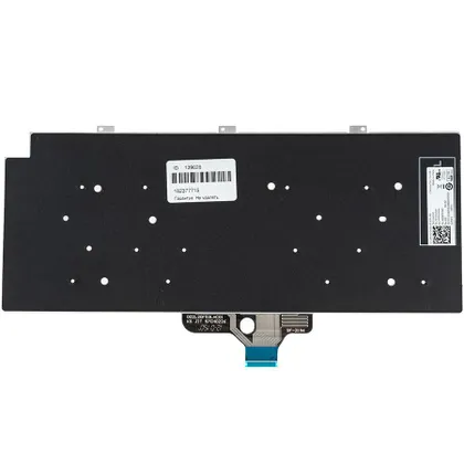 фото, Клавіатура для ноутбука DELL (Latitude: 5320, 5330, 7300), rus, black, без фрейму