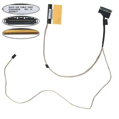 фото, Шлейф матриці для ноутбука Acer (PH317-52, AN715)  40 0.5 (DC02C00IZ00)