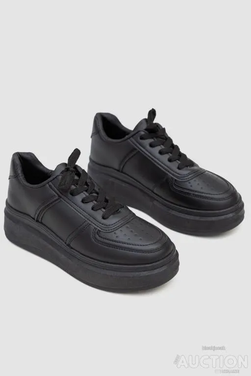 Кроссовки женские, цвет черный, 243R188-198 З аукціону