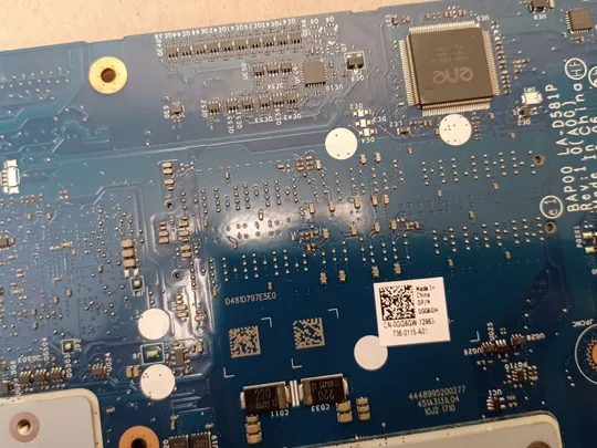номер1058-18 материнська плата  BAP00 LA-D581P SR32Q i7-7700HQ для Dell Alienware 13 R3 Mainboard Материнка Основна плата Системна плата Плата системи Laptop motherboard мамка ноутбучна плата оригінал в Україні