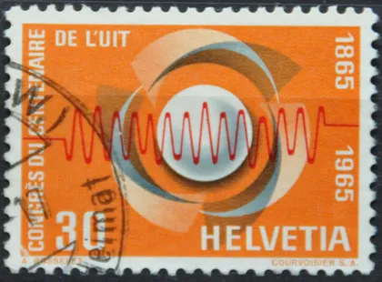 фото, Швейцария ITU UIT Космос Телекоммуникации 1965