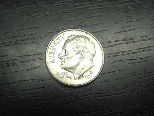 1 дайм 2002 D США Ціна