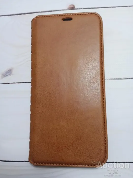 Купити Чохол-книжка Leather Folio (high copy) для Huawei Y7 Pro 2019 коричневий