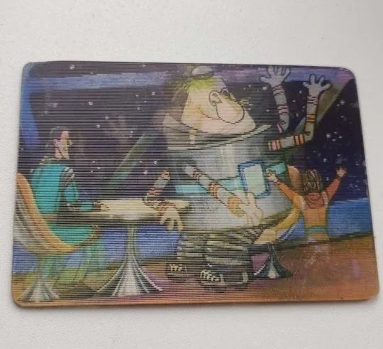 Громозека переливной календарик из мультфильма СССР Тайна Третьей планеты tp418 440грн З аукціону