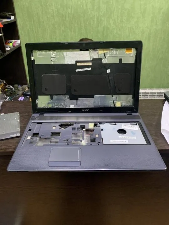 N0255 Acer 5733 Корпус в зборі Верх+петлі+низ Ціна