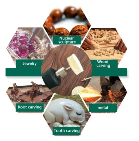 Диск,круг полировальный фетровый,войлочный.D 13мм 10шт+держатель для гравера,бормашин Де купити