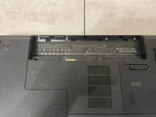 Комплектуючі, ноутбук на деталі чи відновлення, робочий - HP Pavilion 630 + батарея робоча MU06, #593553-001 Недорого