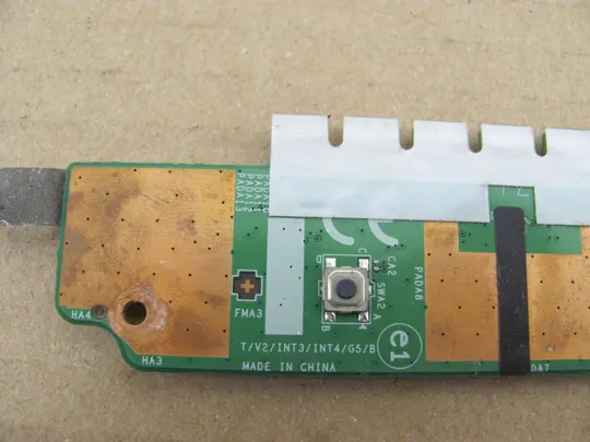 522-13 плата кнопки тачпаду для TERRA 1772 MSI GX740 MS-1727 оригінал Інтернет-аукціон