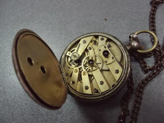 часы карманные cylindre серебро под ключ №51 (№2123) Продаж