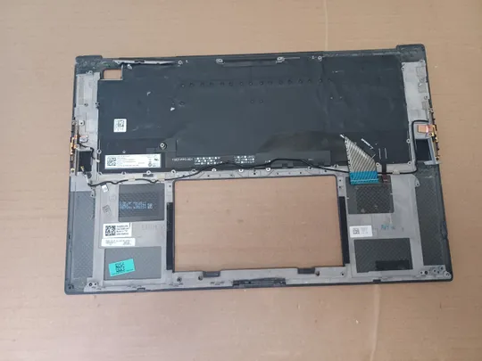 Купити номер1051-4 корпус кришка 0G6RGD AQ2SH000111 з клавіатурою 0M5T8J PK132SH2A17   для Dell XPS 15 9500 9510 PRECISION 5550 5560 Палмрест корпус топкейс Верхня панель палмрест cover-C оригінал
