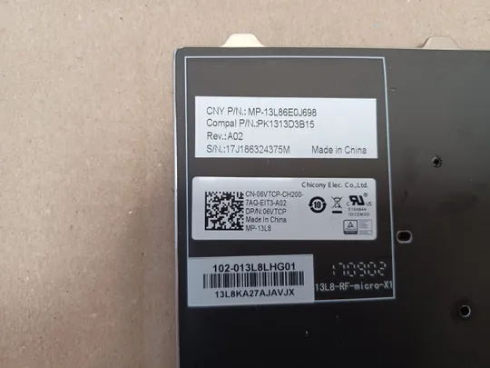 номер1065-9 Keyboard клавіатура ДОНОР  для  Dell  Latitude E7470 7470 E7450 7450 E5450 E5470 E5490 E7470 E7450  оригінал Недорого