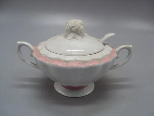 Сахарница фарфор Италия car bomboniere modello depositato design sandro bessi высота 8,5 см №14202 Ціна