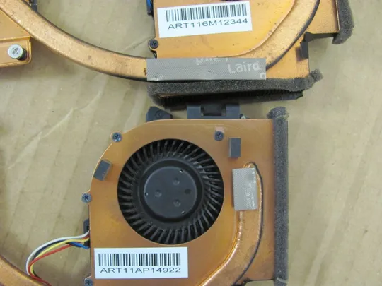 номер0316-29 система охолодження Кулер Охолоджувальний блок Охолоджувальна система Кулери та системи охолодження Охолодження материнської плати cooling system  04W1833 для LENOVO ThinkPad E520 E525 оригінал З аукціону