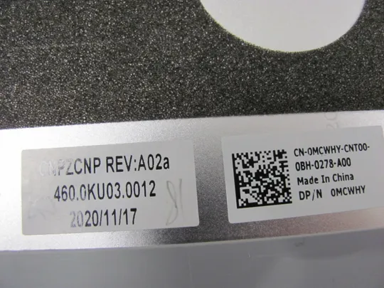 680-33 кришка матриці 0MCWHY 460.0KU03.0012 для  DELL Inspiron 15 5000 5501 5502 оригінал Характеристики