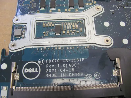 номер1002-19 материнська плата Mainboard Материнка Основна плата Системна плата Плата системи Laptop motherboard мамка ноутбучна плата FDX70 LA-J181P i7-10850H SRH8P для Dell Precision 7750 M7750 оригінал в Україні