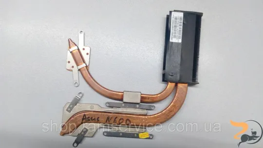Термотрубка системи охолодження для ноутбука Asus N60D, 13GNWK1AM010-1, б/в Ціна