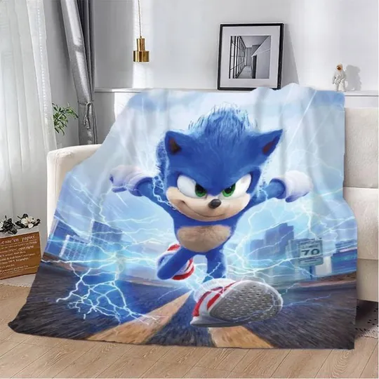 Плед 3D Соник 20222445_B 12247 135х160 см Ціна